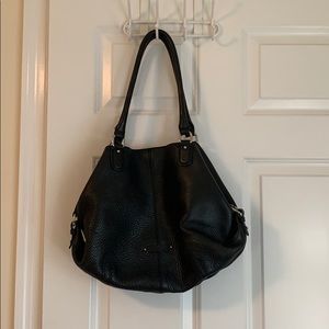 Cole Haan black shoulder purse